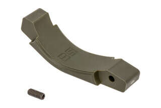 The B5 Systems OD Green Polymer AR15 trigger guard is also compatible with AR10 lowers